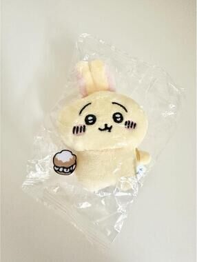 RARE NWT Nagano Chiikawa Usagi BIG Series 1 Mascot Cream Puff Plush 11cm
